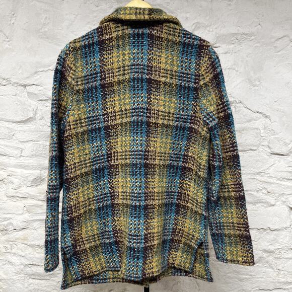 Boyne Valley Weavers Ireland Knit Cardigan Wool Button Up Sweater Women's Soft - Picture 5 of 7